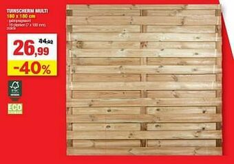 Hubo Tuinscherm multi aanbieding