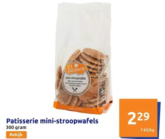 Patisserie mini-stroopwafels