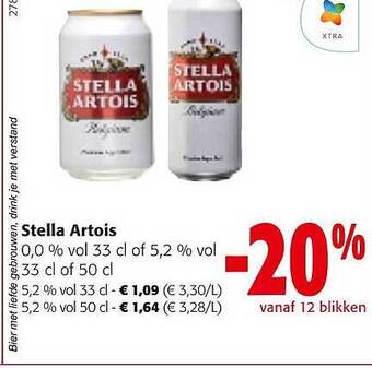 Colruyt Stella artois aanbieding