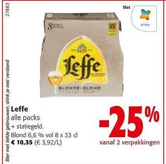 Colruyt Leffe blond aanbieding