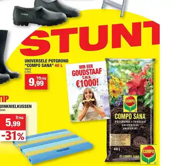 Hubo Universele potgrond compo sana aanbieding