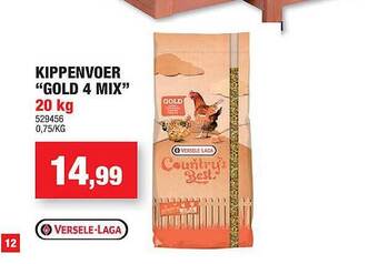 Hubo Kippenvoer gold 4 mix aanbieding
