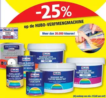 Hubo Hubo verfmengmachine aanbieding