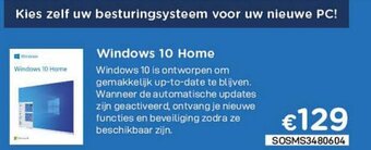 CompuDeals Windows 10 Home aanbieding