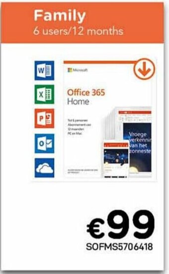 CompuDeals Office 365 Home aanbieding