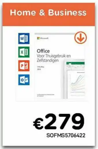 CompuDeals Office Voor Thuisgebruik en Zelfstandigen aanbieding
