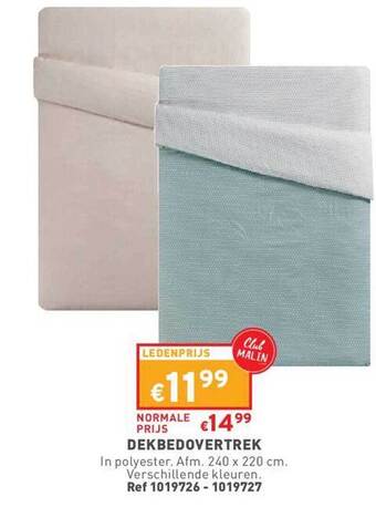 Trafic Dekbedovertrek aanbieding