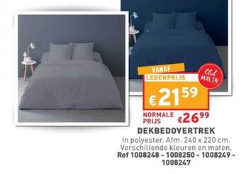 Trafic Dekbedovertrek aanbieding