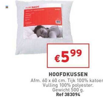 Trafic Hoofdkussen aanbieding
