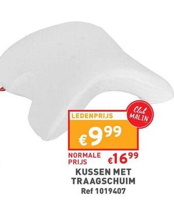 Trafic Kussen met traagschuim aanbieding