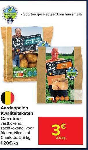Carrefour Market Aardappelen aanbieding