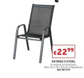Trafic Patmos ii stoel aanbieding