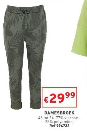 Trafic Damesbroek aanbieding