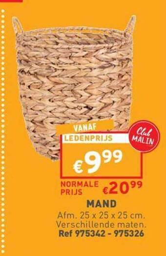 Trafic Mand aanbieding