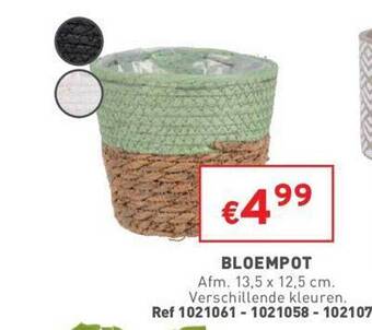Trafic Bloempot aanbieding