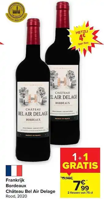 Bordeaux château bel air delage