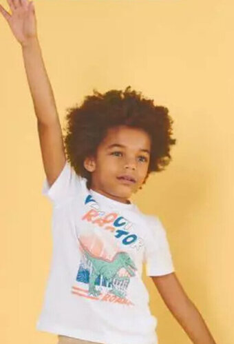 Auchan Inextenso tee-shirt enfant aanbieding
