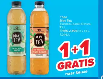 Carrefour May tea thee 1.2L aanbieding