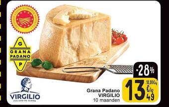 Cora Grana padano virgilio aanbieding