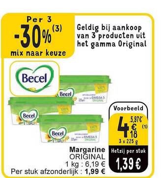 Cora Margarine aanbieding