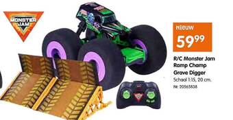 R-c monster jam ramp champ grave digger
