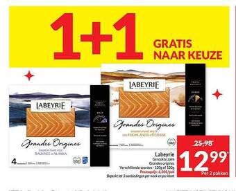 Intermarché Labeyrie gerookte zalm aanbieding