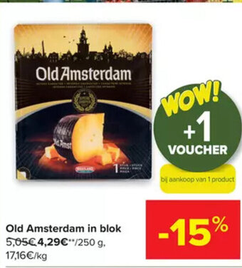Carrefour Old Amsterdam in Blok aanbieding