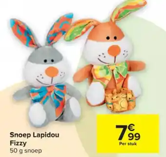 Carrefour Snoep Lapidou Fizzy 50g Snoep aanbieding