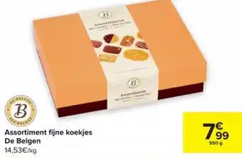 Assortiment Fijne Koekjes De Belgen 550g