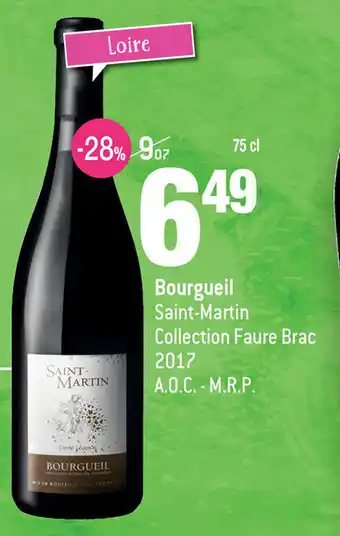 Saint-Martin Collection Faure Brac 2017 Bourgueil
