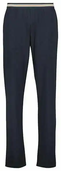 HEMA HEMA Heren Pyjamabroek Katoen Stretch Donkerblauw (donkerblauw) aanbieding