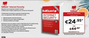 CompuDeals BullGuard Internet Security aanbieding