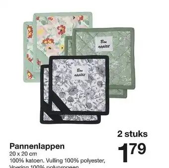 Pannenlappen 20x20 Cm
