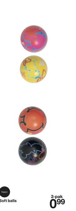 Zeeman Soft balls aanbieding