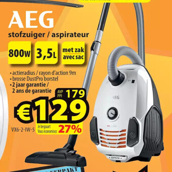 ElectroStock Aeg stofzuiger / aspirateur aanbieding