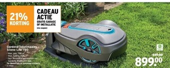 GAMMA Gardena robotmaaier sileno life 750 aanbieding
