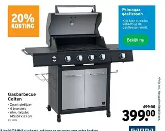 GAMMA Gasbarbecue colten aanbieding
