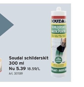 GAMMA Soudal schilderskit 300 ml aanbieding