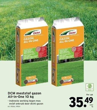 GAMMA Dcm meststof gazon all-in-one 10 kg aanbieding