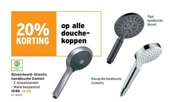 GAMMA Atlantic handdouche damien aanbieding