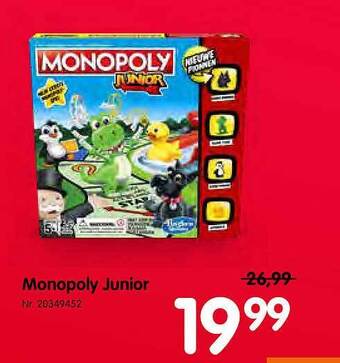 Fun Monopoly junior aanbieding