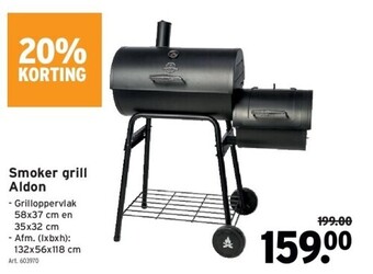 Smoker grill aldon
