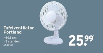 GAMMA Tafelventilator portland aanbieding