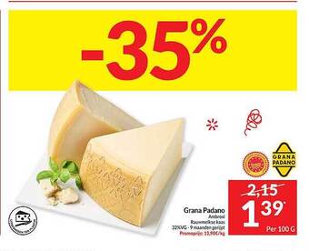 Intermarché Grana padano ambrosi aanbieding