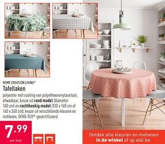 ALDI Tafellaken aanbieding