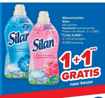 Carrefour Wasverzachter silan aanbieding