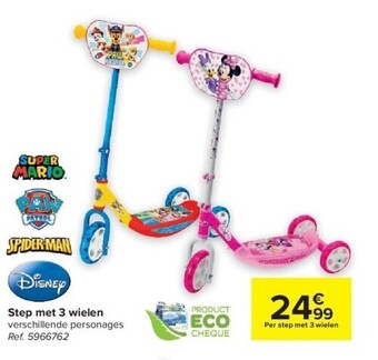 Step met 3 wielen
