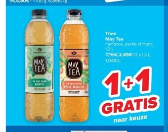 Carrefour Thee may tea aanbieding