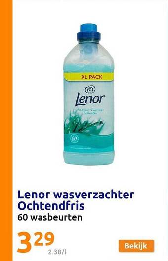 Lenor wasverzachter ochtendfris
