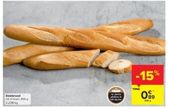 Carrefour Stokbrood aanbieding